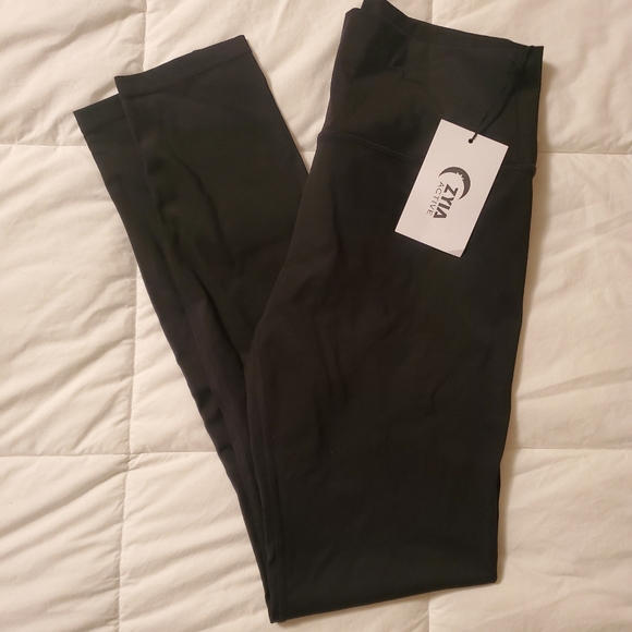 NWT Zyia Black Brilliant Hi-Rise Legging Pa - Picture 8 of 8